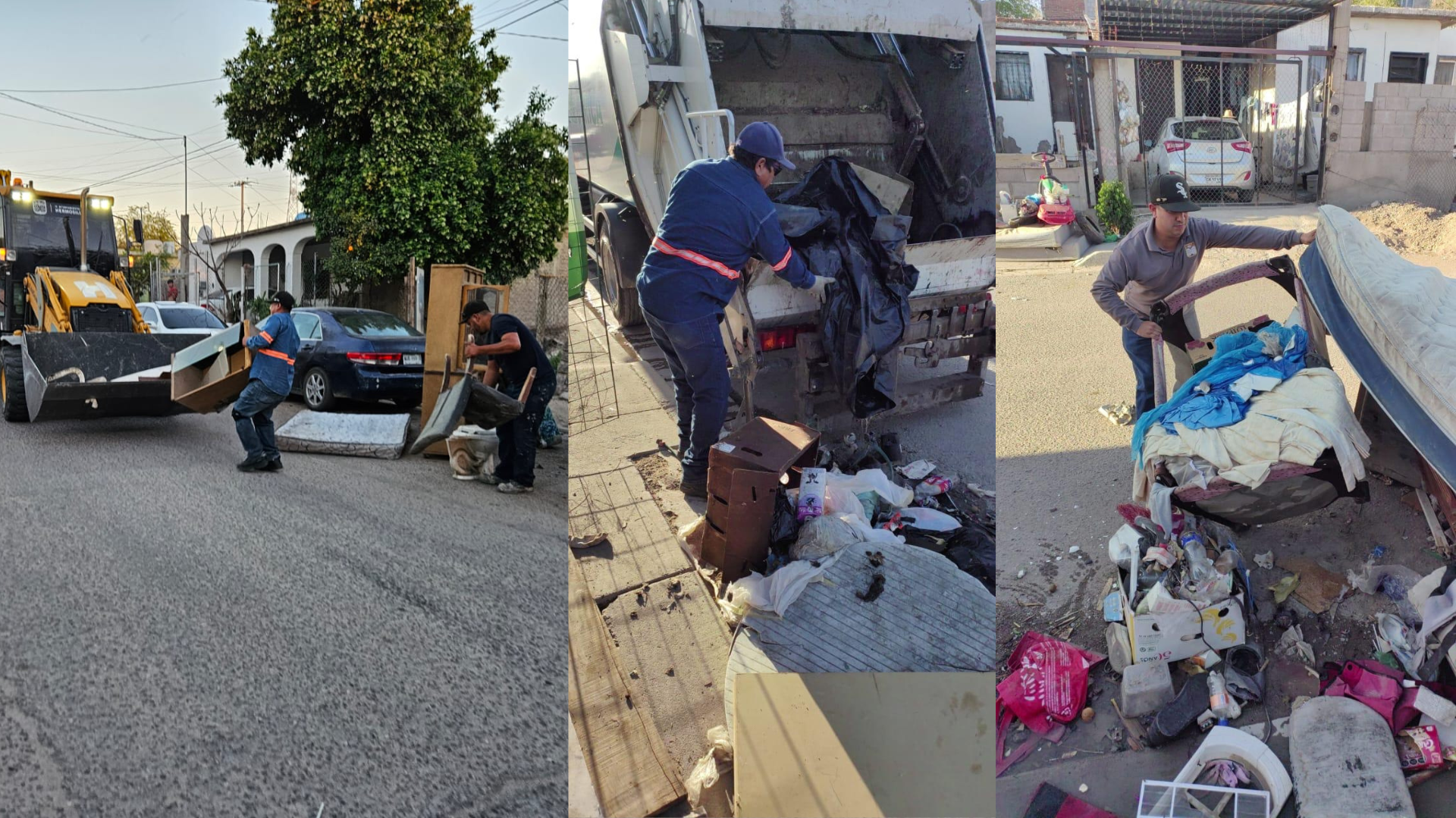 Retiran más de 571 toneladas de desechos en jornadas de descacharre en Hermosillo