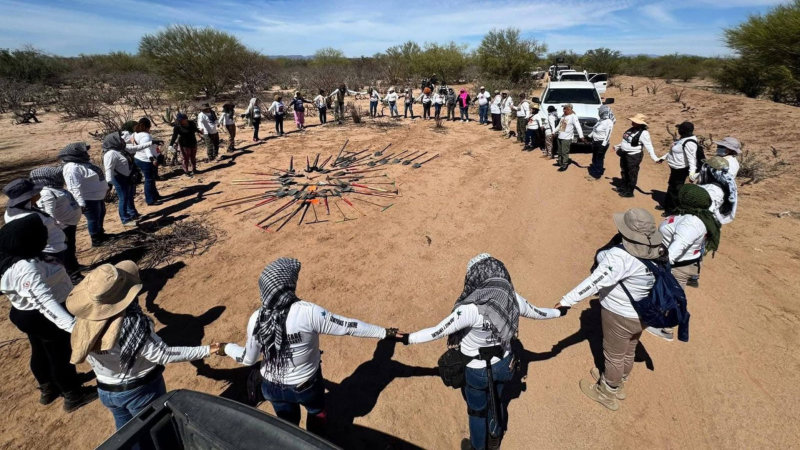 Localizan nueva fosa clandestina en Guaymas; suman 22 osamentas en el lugar