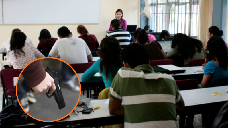 Registra Sonora 27 incidentes con armas de fuego en entornos escolares
