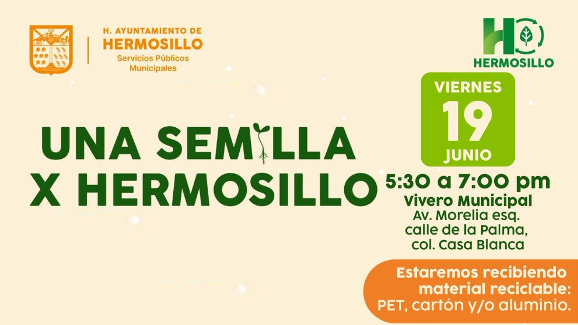 Invitan a taller para aprender a germinar árboles nativos en Hermosillo