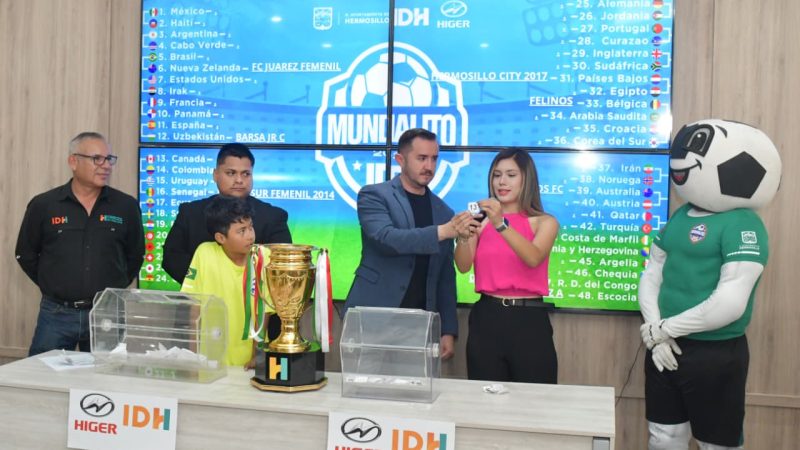 Definen equipos y países participantes del Mundialito H 2026