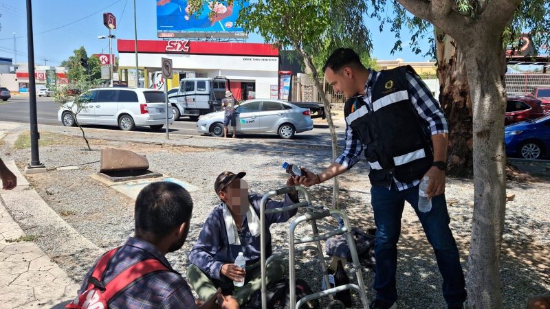 Mantiene Gobierno Municipal operativo de hidratación ante altas temperaturas